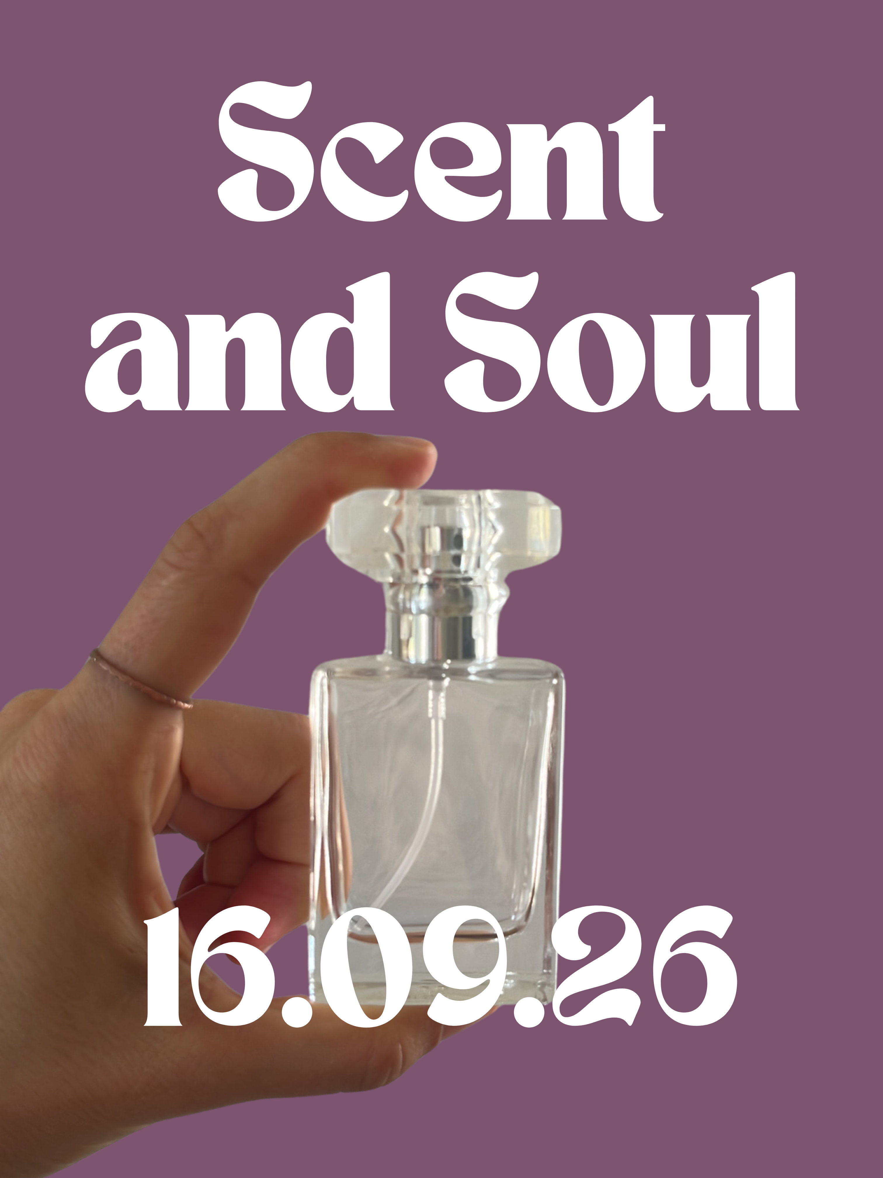 Workshop: Scent and Soul am 16.09.26